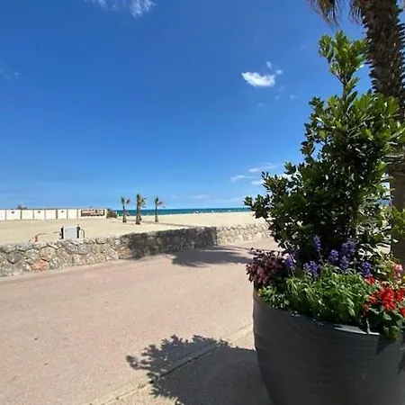 T2 Vue Mer, Moderne Classe 3 Etoiles Parking 4rose326 * Canet-en-Roussillon