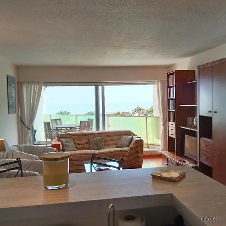 Apartment T2 Vue Mer, Moderne Classe 3 Etoiles Parking 4rose326