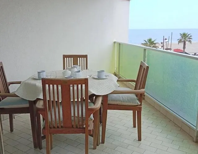 T2 Vue Mer, Moderne Classe 3 Etoiles Parking 4rose326 Apartamento Canet-en-Roussillon